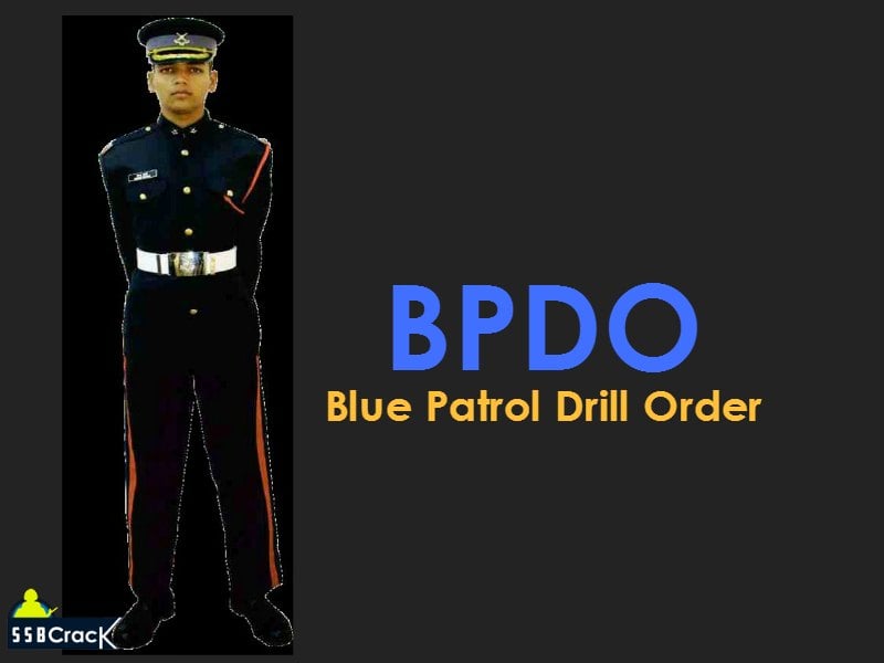 BPDO Blue Patrol Drill Order
