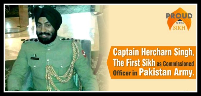 Captain-Hercharn-Singhthe-first-Sikh-as-Commissioned-Officer-in-Pakistan-Army