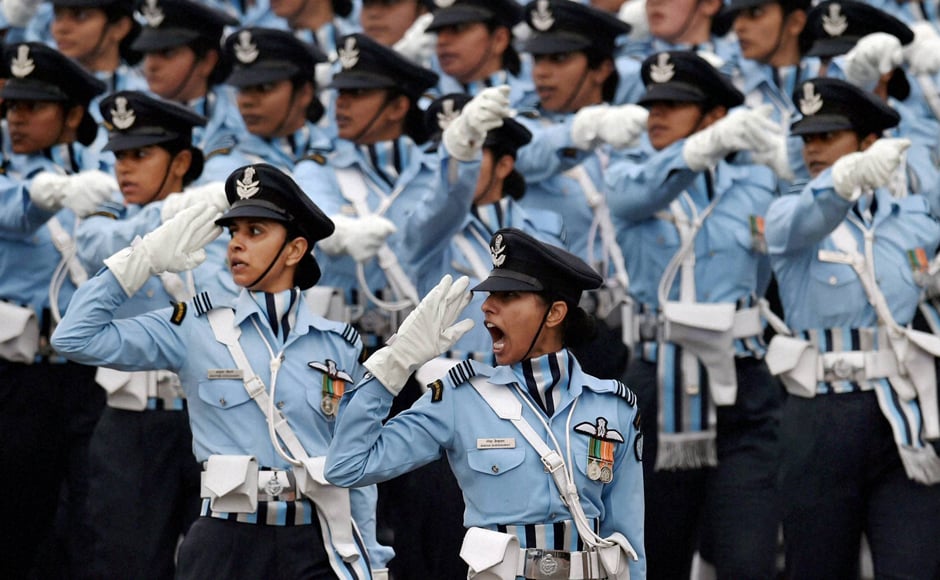 Indian air force all women contigent