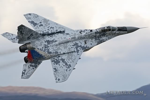 MiG-29 Slovak Digital Camouflage