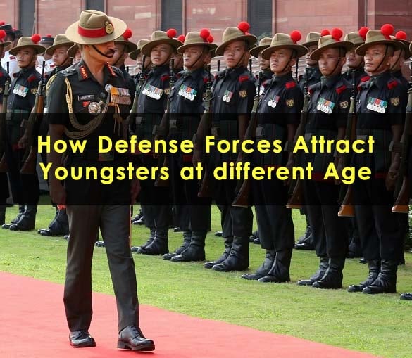 How-Defense-Forces-Attract-Youngsters-at-different-Age