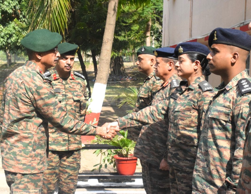 Lt Gen M V Suchindra Kumar Reviews Operational Preparedness At