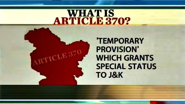 What Is Article 370 Simply Explained