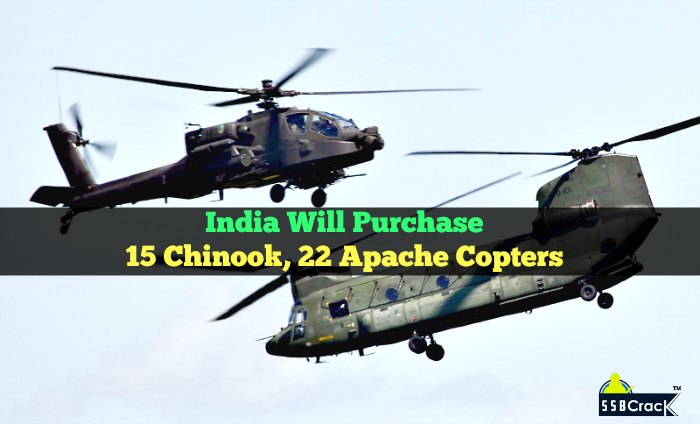 Defence Ministry Has Cleared Deals Worth Over $3Bn To Buy 15 Chinook, 22 Apache Copters