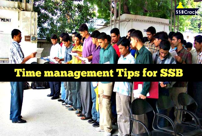Time management Tips for SSB