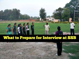 what to prepare for ssb interview