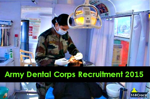 Army Dental Corps Recruitment 2015 Notification