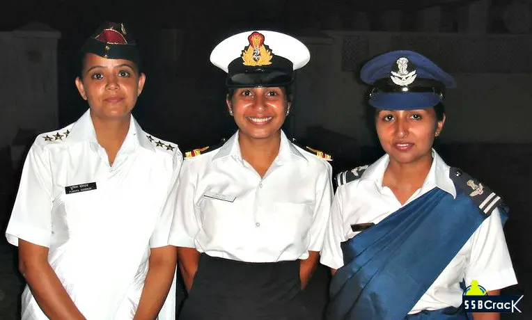 Army, Navy & IAF Women Officers