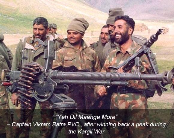 Captain Vikram Batra, Posthumous, 13 Jammu & Kashmir Rifles, Kargil War, 1999
