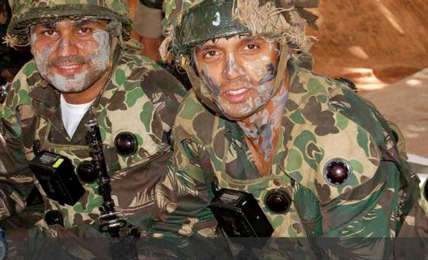 rahul dravid army