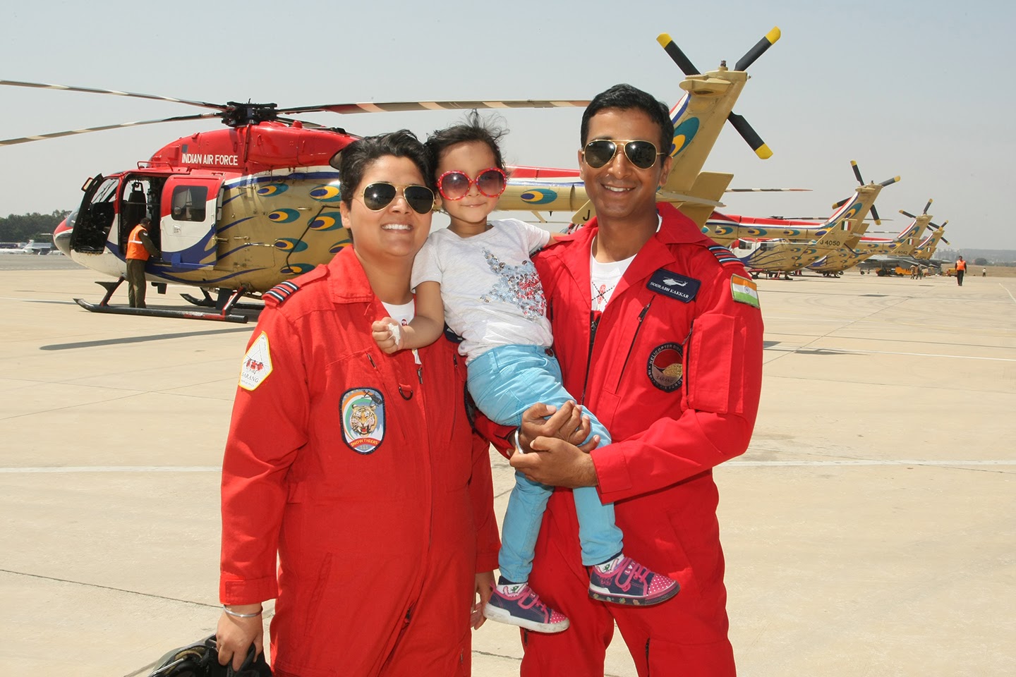 Indian Air Force Helicopter Team