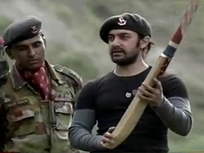Aamir Khan with Indian Army