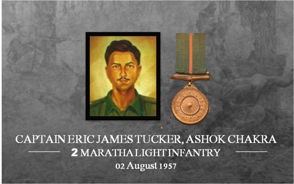 Captain Eric James Tucker, Ashok Chakra