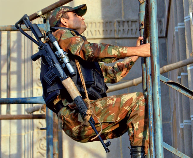 Indian Army Sniper Mumbai Attack