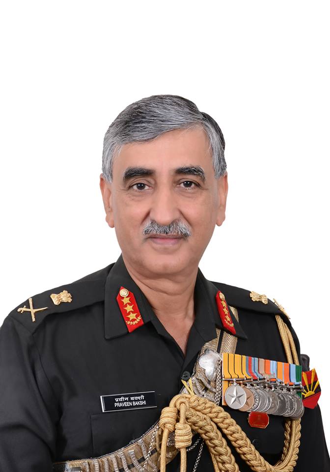 Lt Gen Praveen Bakshi AVSM VSM, GOC-in-C, Eastern Command