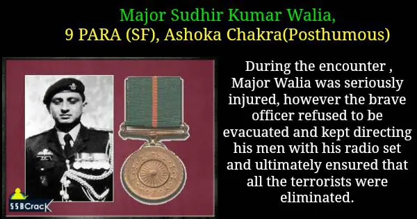 Major Sudhir Kumar Walia