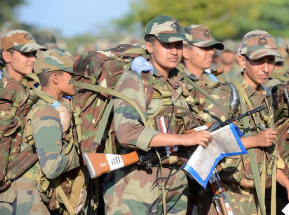 OTA Lady Cadet Combat Training