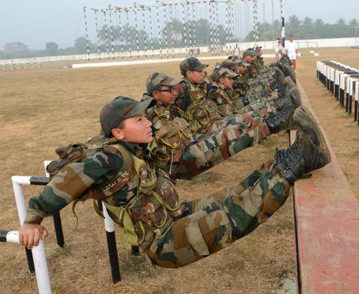 OTA Lady Cadet  Exercise