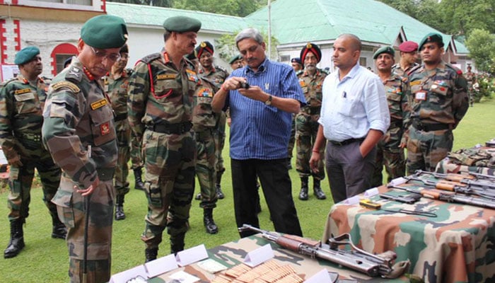 Defence Minister Manohar Parrikar