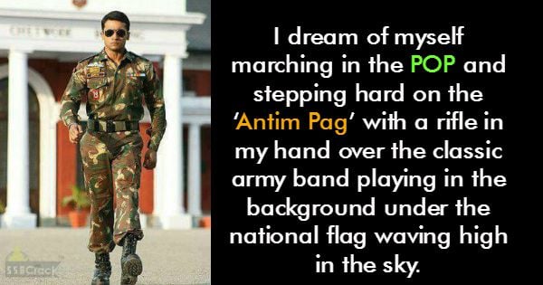 Indian army aspirant