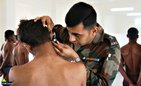 Indian army medical physical soldier