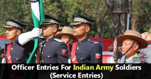 Officer Entries For Indian Army Soldiers (Service Entries)