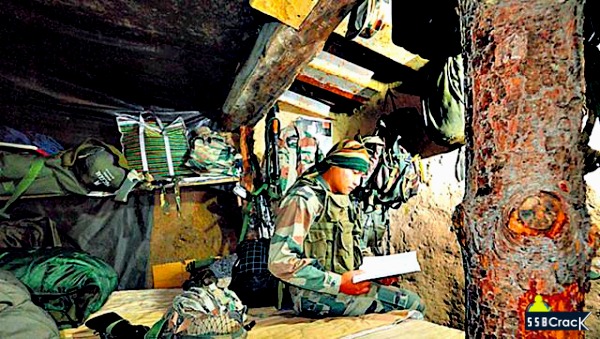 Army Jawan Preparing for SSB Interview Near LOC