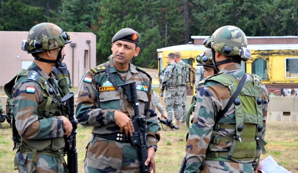 Indian army exercise