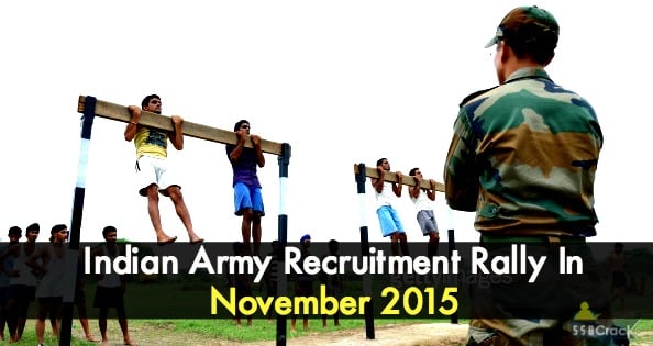 Indian Army Recruitment Rally In November 2015