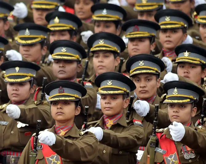 Indian Army Women Officers 1