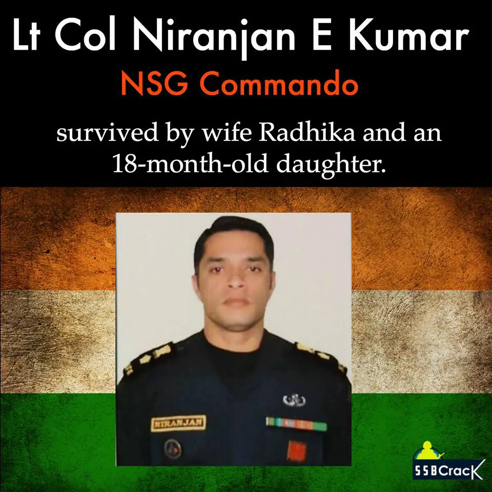 Lt Col Niranjan of NSG