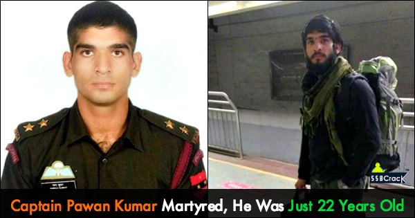 Captain Pawan Kumar Martyred J&K, He Was Just 22 Years Old