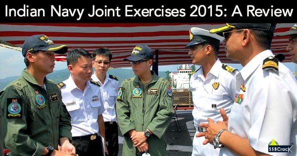 Indian Navy Exercises 2015