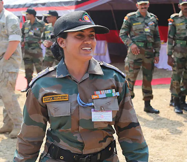 Lt Colonel Sophia Qureshi 1