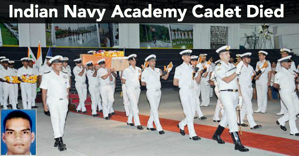 Indian Navy Academy Cadet Died