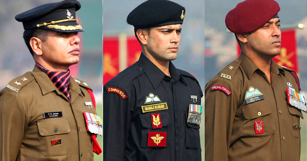 indian army officer dress uniform