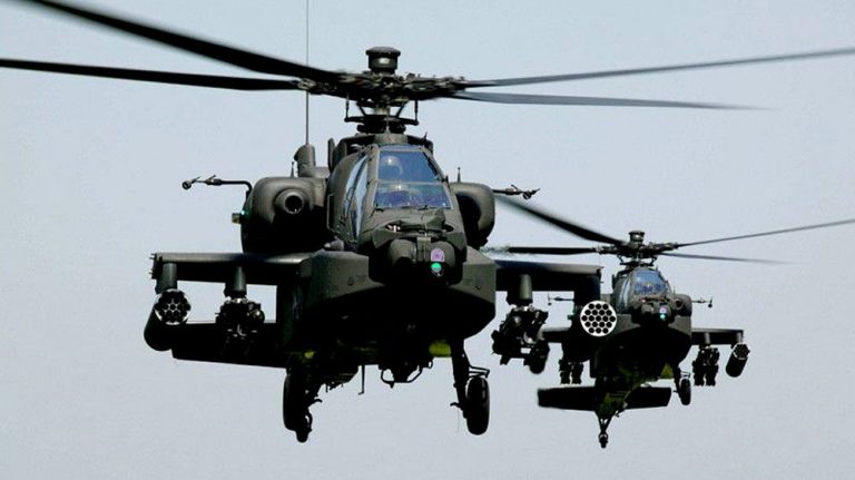 Eight Apache Attack Helicopters Pressed Into Service In The Indian Air ...