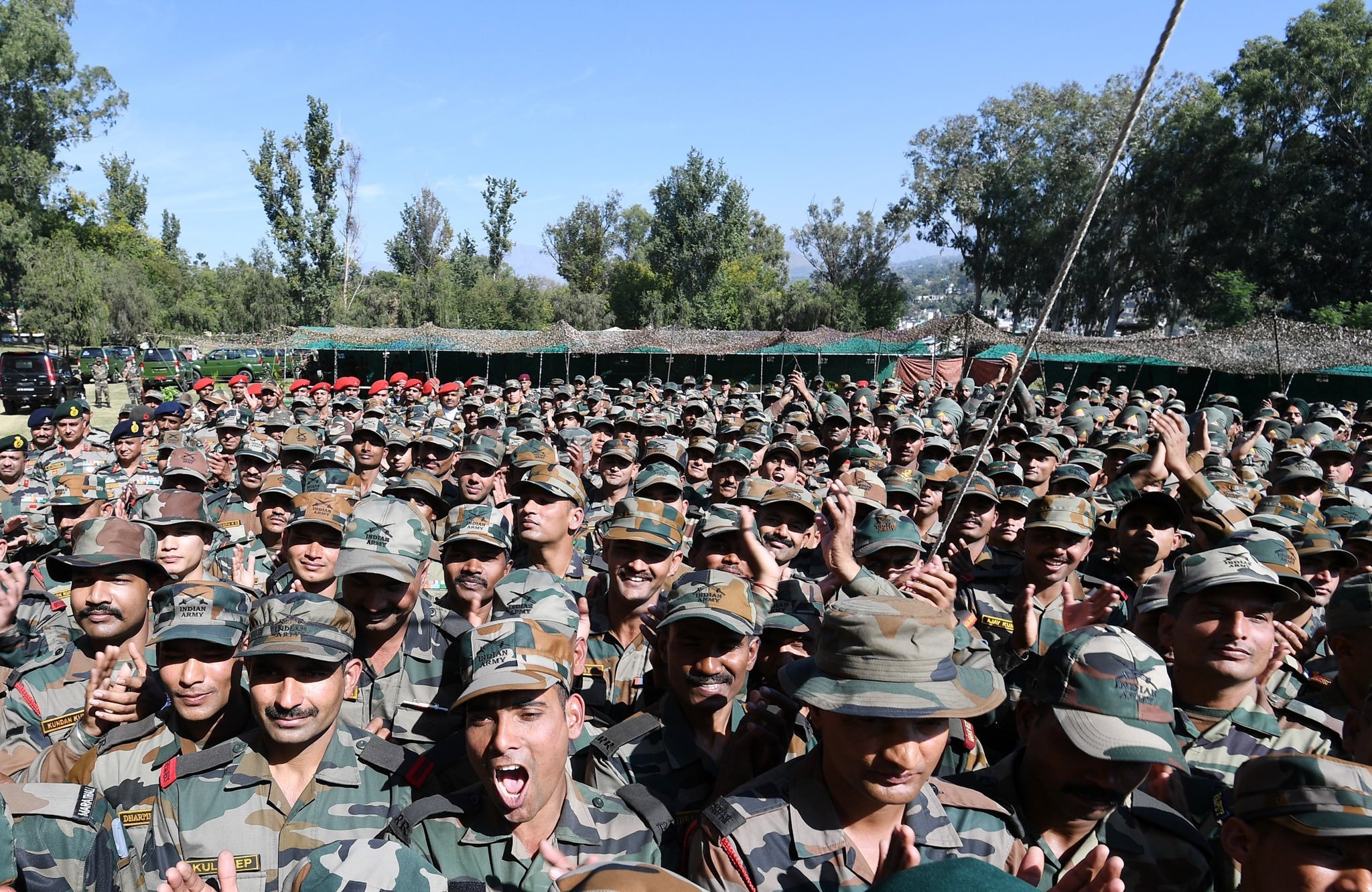 20 Beautiful Pictures of PM Modi Celebrating Diwali With Soldiers