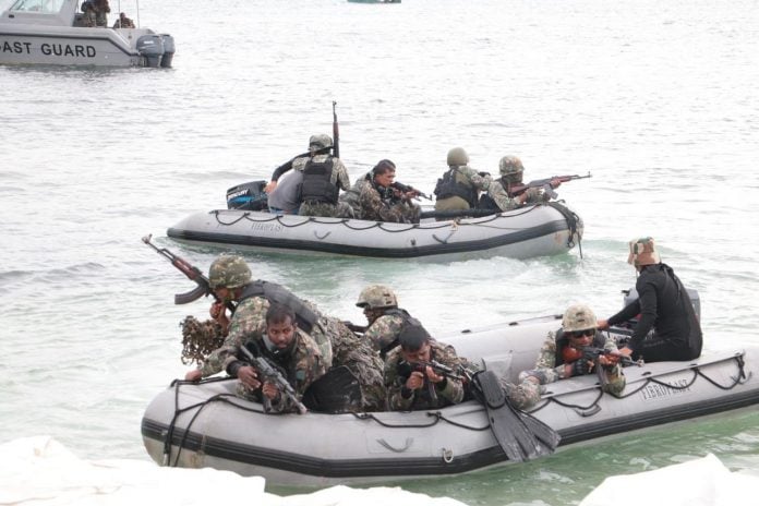 Joint Training ‘Exercise Ekatah’ Between Indian Navy Marine Commandos ...