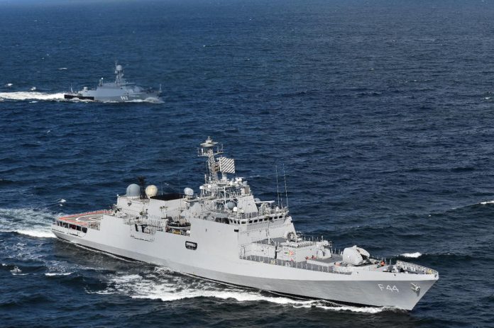 Indian Navy And Russian Navy Bilateral Maritime Exercise ‘INDRA NAVY – 21’