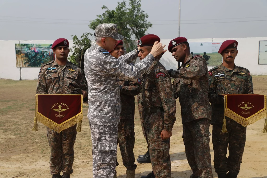 maroon beret