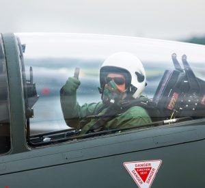 Prime Minister Narendra Modi Flies in Tejas Aircraft