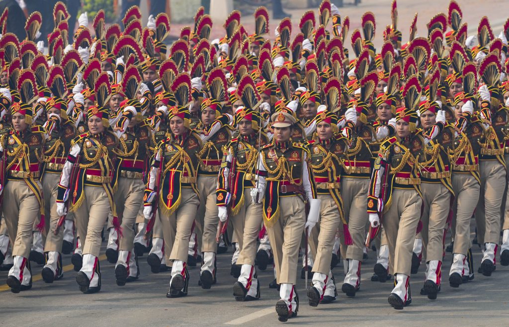 delhi police all women contingent 2