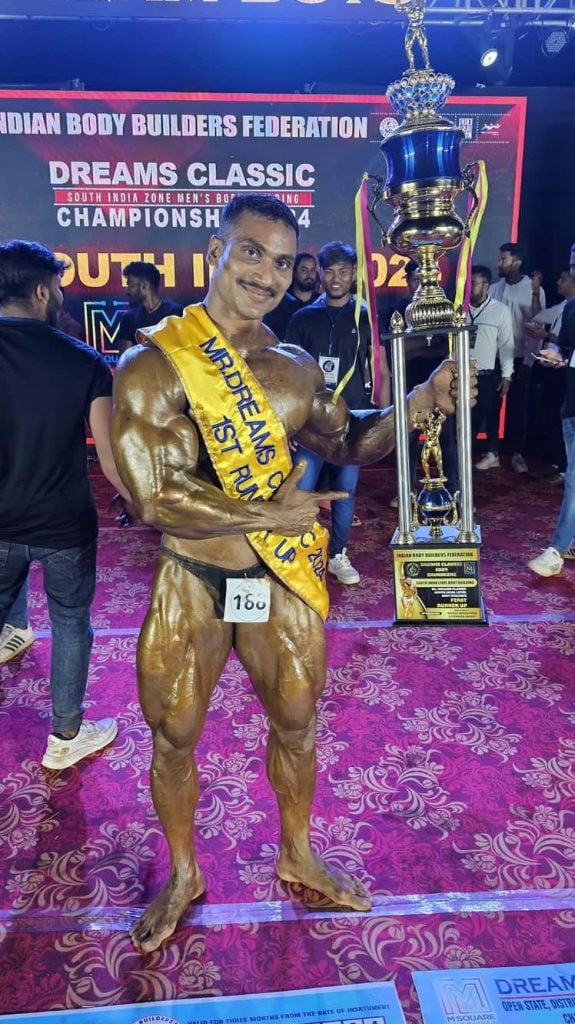 Madras Sapper Body Builders Shine at South India Body Building Championship