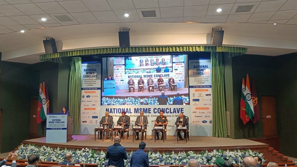 Lt Gen JP Mathew Addresses National Defence MSME Conclave on Export ...