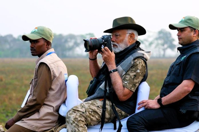 PM Modi Kaziranga