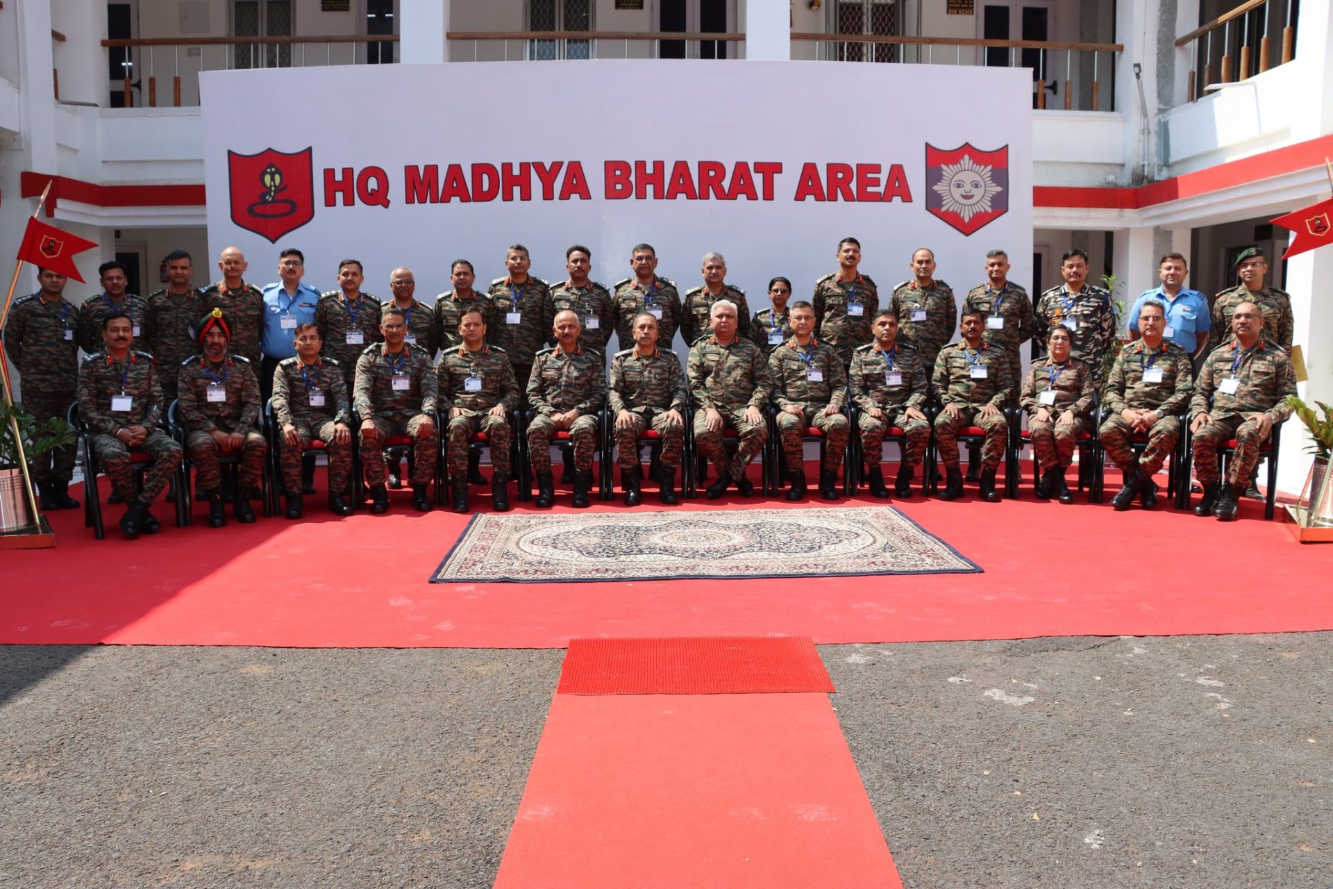 Lt Gen NS Raja Subramani Reviews Operational Readiness at HQ Madhya ...