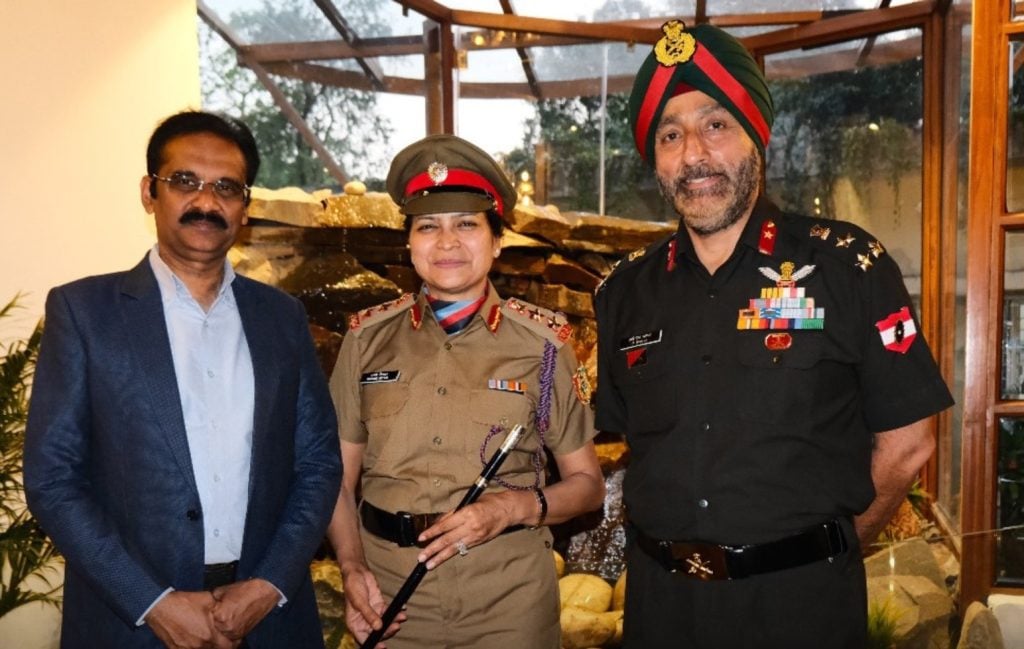 Rashmi Mittal Pro Chancellor of LPU Honored With Honorary Colonel Rank ...