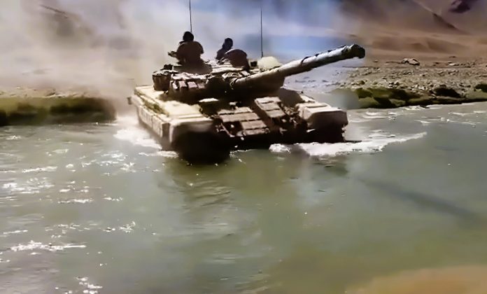 tank accident indian army