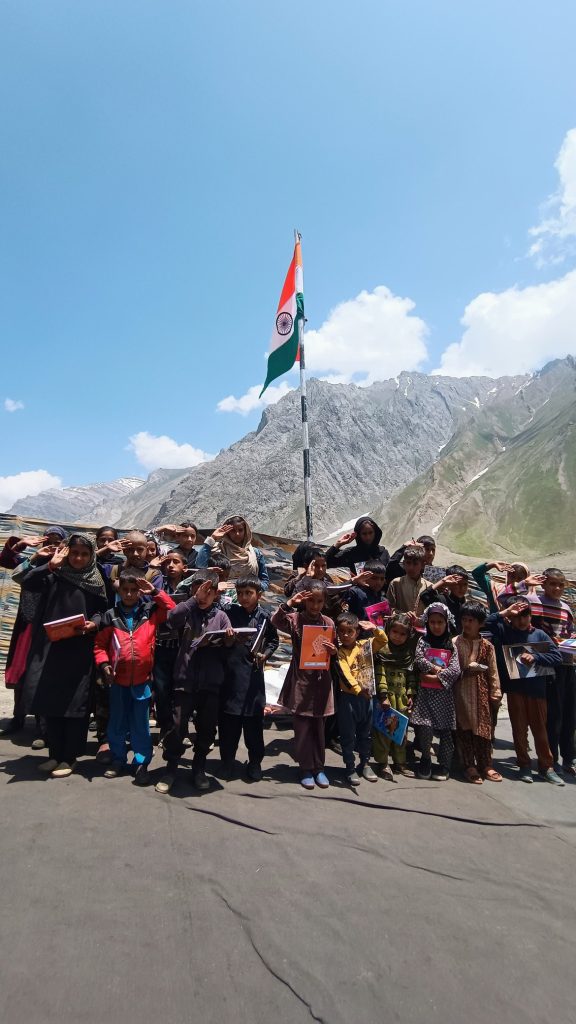 Bakarwal Seasonal School in Dras